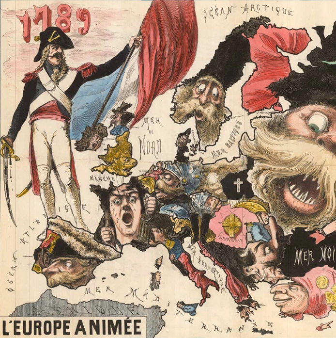 L'Europe animée - André Belloguet, 1897