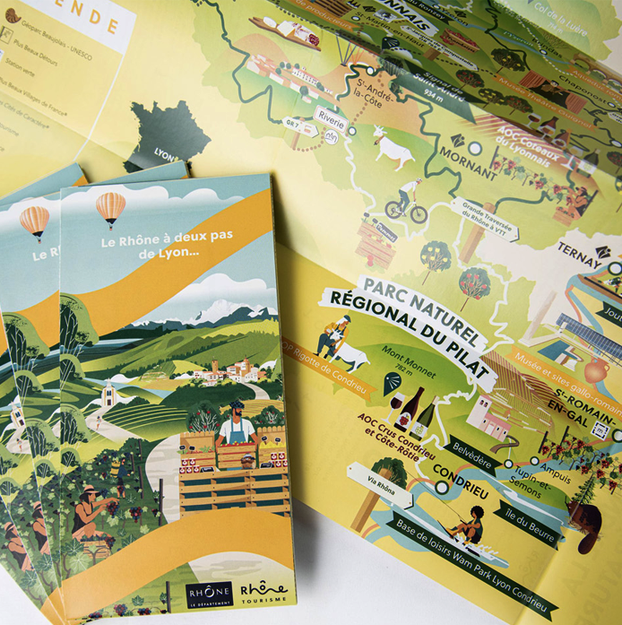 Cartes illustrées - Atelier Cartøgraphik, depuis 2009