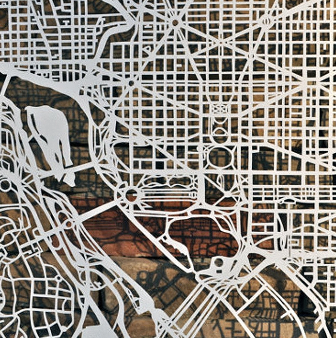 City Map Cuts - Karen M. O’Leary, 2011