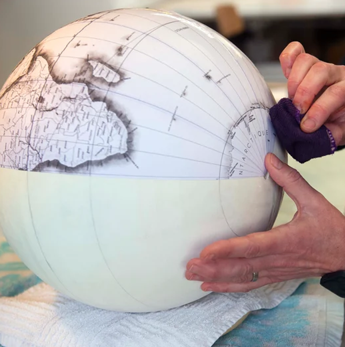 Le globe terrestre - Globe Sauter & Cie, depuis 2016