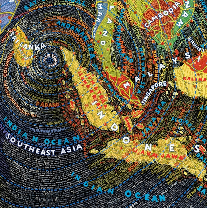 MAPS - Paula Scher, 1990