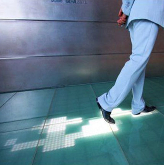 Empreintes lumineuses - Sensacell, 2008