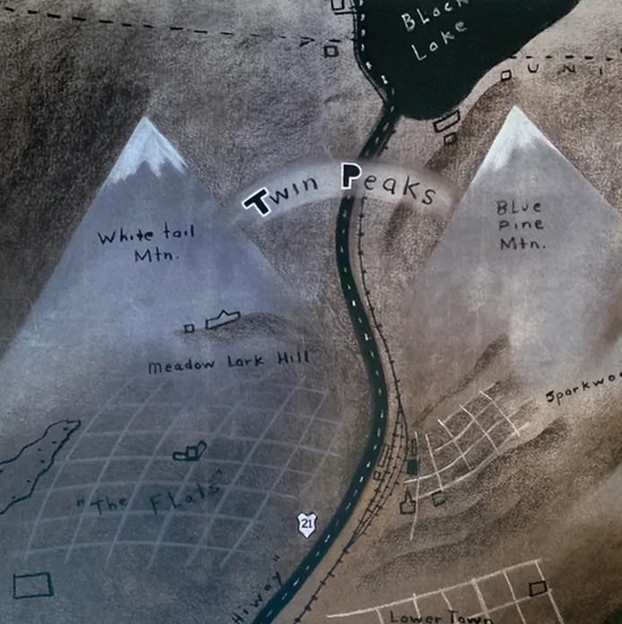 Carte de la série Twin Peaks - David Lynch, 1989-1990
