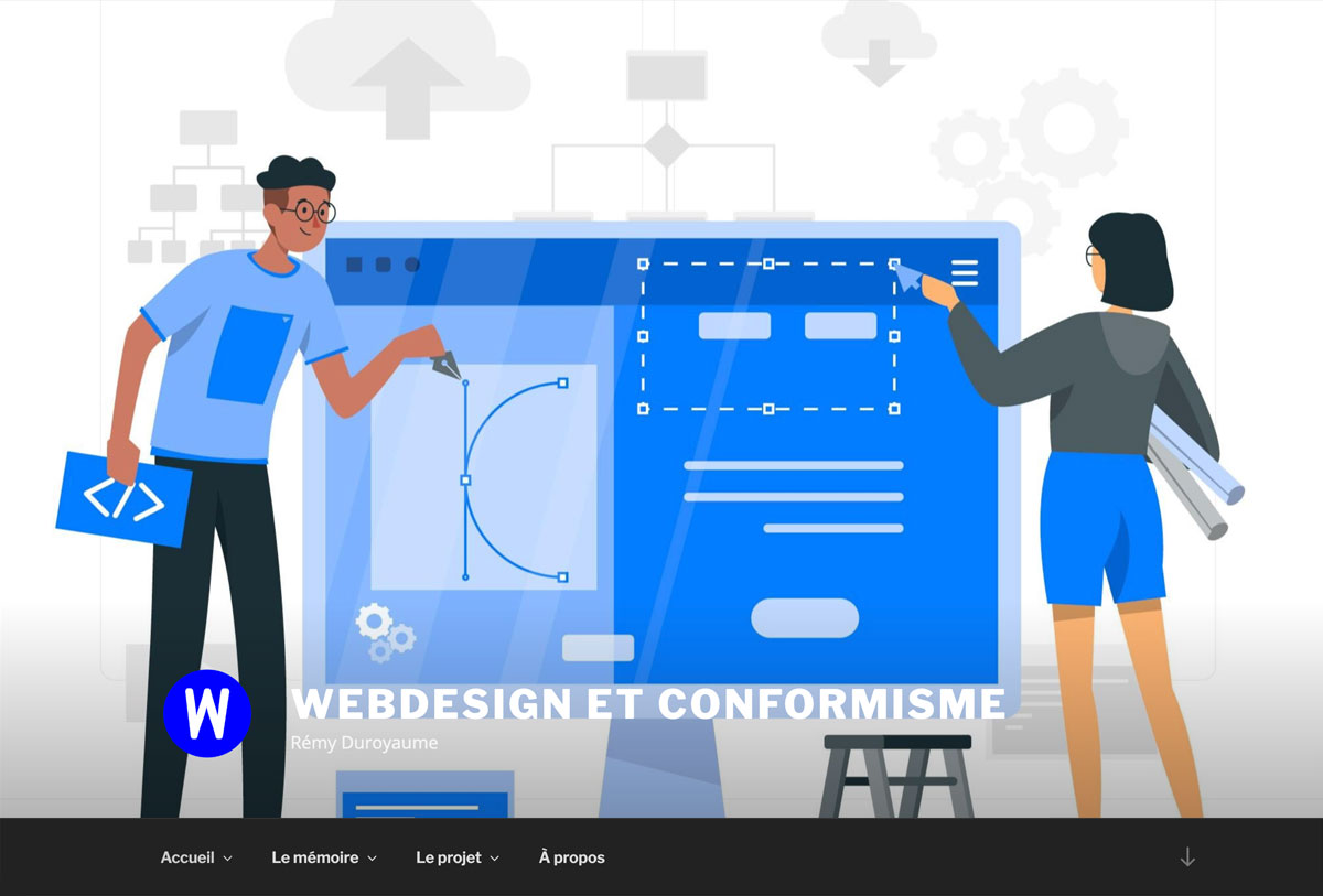 le projet et l'article en ligne de rémy duroyaume