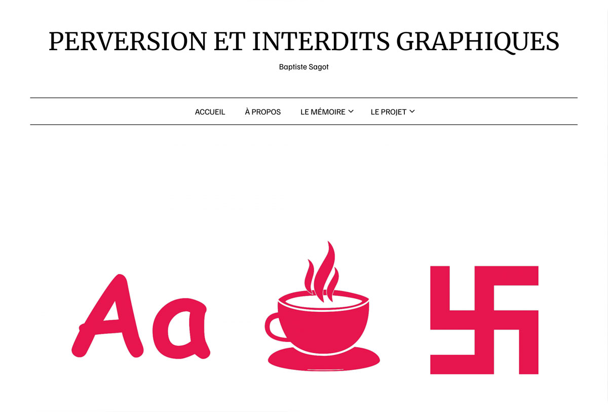 le projet et l'article en ligne de baptiste sagot