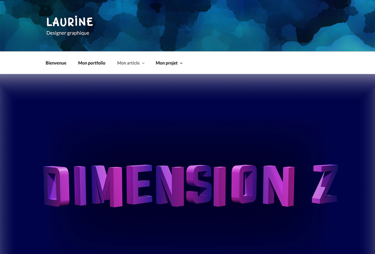 le projet et l'article en ligne de laurine gressier