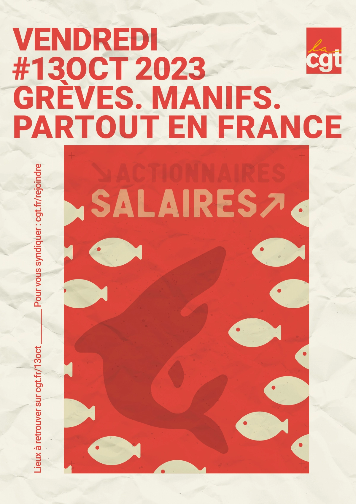 affiche de la journée de manifestation prolétarienne réalisée en 1920